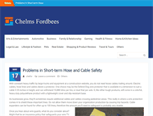 Tablet Screenshot of chelmsfordbees.co.uk